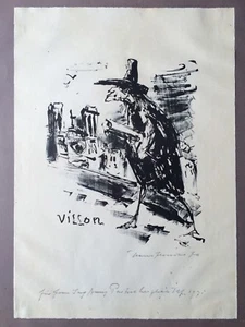 Lithographie "Villon" (KEX) - Bild 1 von 2