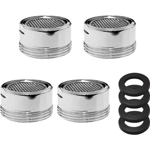 4 Stück Strahlregler M28 Wasserhahn Außengewinde Sieb Perlator Einsatz Mischdüse - Bild 1 von 8