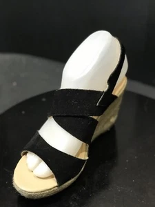 New Dolce Vita Women's Black Espadrille Wedges Size US 7.5 M - Picture 1 of 8