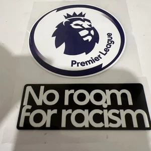 Premier League No Room For Racism Patch Arm Badge Football Shirt Player Size - Picture 1 of 1