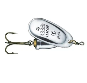 DAM Effzett Executor Größe 4 / 8g fz Spinner Natural 3D Silber Kunstköder - Bild 1 von 1