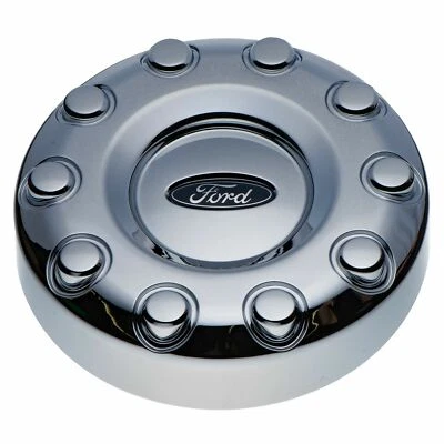 Tampa central cubo roda dianteira fabricante de equipamento original - 19,5" cromado 4x2 05-12 Super Duty - 5C3Z1130MA - Imagem 1 de 2