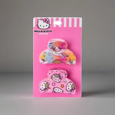 🔥Hello Kitty Hair Claw Clips 2-Count BNWT🔥 - Image 1 of 3