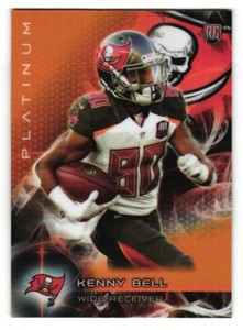 2015 Topps Platinum #107 Kenny Bell Rookie Orange Refractors