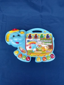 Vtech Touch and Teach Elephant - Learning Educational Toy Numbers Alphabet Songs - Picture 1 of 11