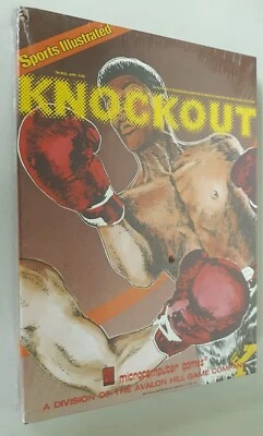 SEALED Knockout by Avalon Hill Micro-Computer Games for Atari 400/800 - Image 1 of 2