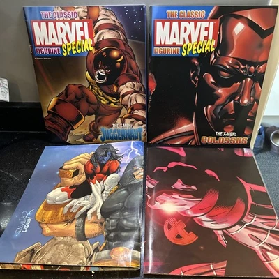 CLASSIC MARVEL FIGURINE SPECIAL ISSUE COLOSSUS EAGLEMOSS / JUGGERNAUT MAGAZINE - Image 1 of 4