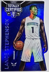 2014-2015 Panini Totally Certified Lance Stephenson #89 Mirror Blue Die Cut /74 - Picture 1 of 2