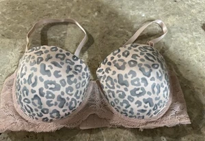 JESSICA SIMPSON LEOPARD BRA! 34C. - Picture 1 of 2