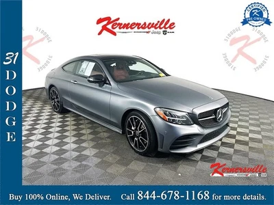 2023 Mercedes-Benz C-Class C 300 2.0L Turbocharged Coupe Red Leather Seat NAV - Image 1 of 4