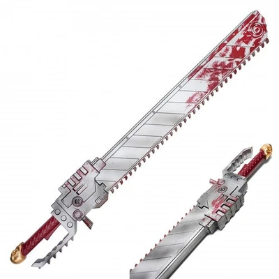 39,5” Warhammer 40K - Réplica de espada corrente sangrenta réplica espuma colecionável - Imagem 1 de 4