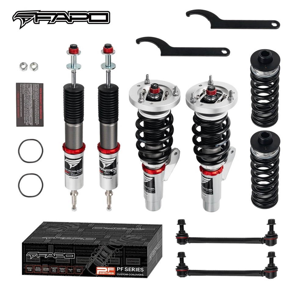 FAPO PF Serie 32 Niveles Coilover Kit de Bajado para BMW 3 E90 XDrive AWD 06-11 Foto 1 de 4