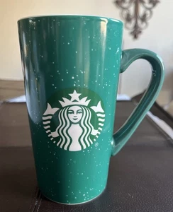 Starbucks 16oz Green Ceramic Coffee Mug Cup Classic Mermaid Logo 2020 - Picture 1 of 4