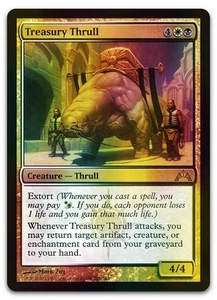 Treasury Thrull #201 (Foil) (NM) Gatecrash GTC Magic MTG - Picture 1 of 2