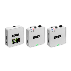 Rode Wireless GO Gen 3 Drahtloses 2-Kanal Mikrofon-Funksystem Weiss - Picture 1 of 9
