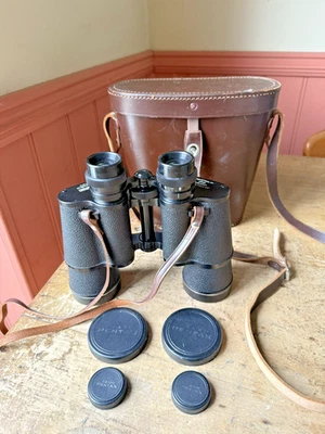 Asahi Pentax Vintage 10x50 Multi-Coated Field Binoculars with Case ** LOOK ** - Image 1 of 4