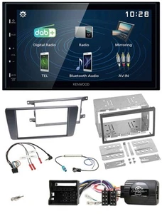 Kenwood 2DIN Bluetooth Lenkrad USB DAB Autoradio für Skoda Octavia 04-13 Scout - Bild 1 von 11
