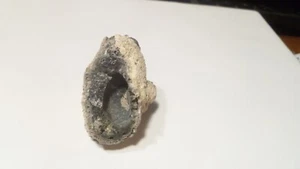 Iluminación fósil PA de fulgurita negra vidrio de arena fundido hueco - Imagen 1 de 5