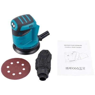 125mm For Makita BL18 18V Battery Cordless Random Orbital Sander Brushless Motor - Image 1 of 4