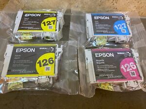 Epson Dura Brite Ultra Ink Printer Cartridges 126 or 127 Genuine New Sealed