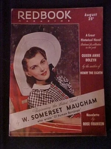 August 1939 REDBOOK Magazine in Orig. Mailing Wrapper Vintage Ads - Picture 1 of 9