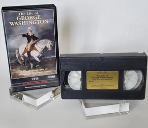 The Life of George Washington American Heritage Series Finley Holiday VHS tested - Picture 1 of 20