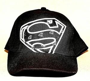 Gorra/Sombrero Oficial Superman DC Comics Negra con Logotipo Truckers Tipo Adulto L/XL Nuevo - Imagen 1 de 6