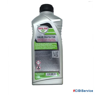 Green Star Additivo Protettivo valvole 1lt motori a gas GPL e Metano anti-usura