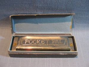 ARMÓNICA, HOHNER POCKET PAL, 4" EN CAJA - Imagen 1 de 9