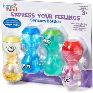 Express Your Feelings Sensory Bottles Social Emotional Kids Toy BRAND NEW - Picture 1 of 5