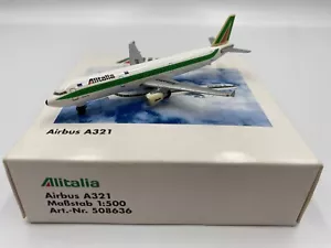 HERPA WINGS (508636) 1:500 ALITALIA AIRBUS A321 BOXED ! - Picture 1 of 3