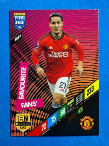 Panini Adrenalyn Fifa 365 2024 MAU6 Antony (Manchester U.) card 105 - Imagen 1 de 1