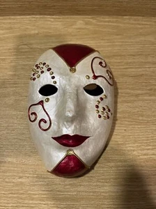 Paper Mache Masquerade Mask BS3 - Picture 1 of 5