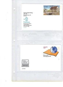 US: 2 postal cards NEW/used MNH 122913 - Picture 1 of 1