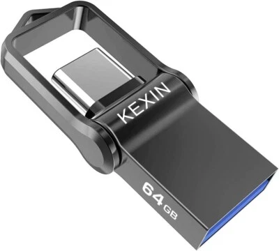BESUCHE DEN KEXIN-STORE KEXIN USB C Stick 64GB, Typ C Speicherstick OTG Flash Drive USB 3.0 Dual Memory