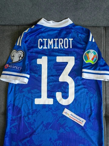 Gojko Cimirot #13 Bosna Dres Adidas Jersey Football M Bosnia Shirt BiH Trikot Cover