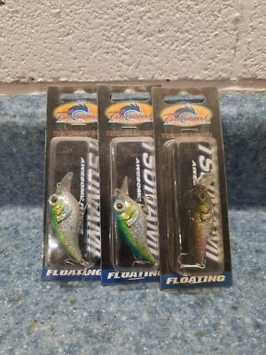 3 Tsunami TS Goby TSG2F Shallow Squarebill Crankbait 3/8oz 1-4ft  Foto 1 de 2