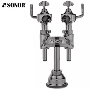 Sonor DTH-675-MC-B 600 Series Double Tom Holder Black Plated w/ Omni Ball System - Picture 1 of 1