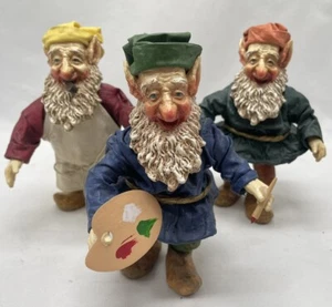 Lot 3 Clothique Possible Dreams Elf Gnome Santa’s Helper Paint Brush Christmas - Picture 1 of 7