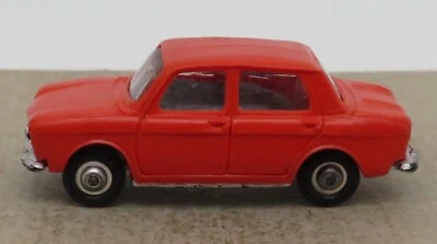 b old Made in France 1962 MICRO NOREV HO 1/87 SIMCA 1000 1961/1968 ORANGE #519 - Photo 1/4