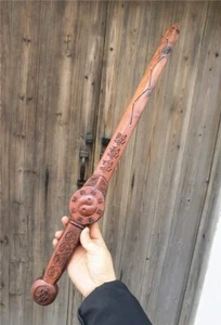 Espada de madera de siete estrellas de naturaleza taoísta espada Dharma - Imagen 1 de 5