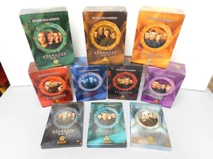 STARGATE ~ seasons 1 2 3 4 5 6 7 8 9 10 -- (10-QTY. DVD sets) + the 2 TV films ! - Picture 1 of 16