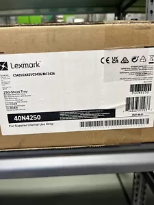 Lexmark 40N4250 Tray - New In Box. Fits: CS431dw, CX431adw, C2325, CX2326 - Picture 1 of 1