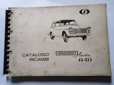 AUSTIN A40 CATALOGO PARTI DI RICAMBIO  ORIGINALE  1963   (534 B ) - Immagine 1 di 4
