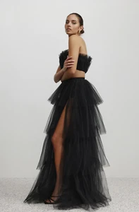 LEXI Womens Lorena Set Size 12 Black Maxi - Picture 1 of 3