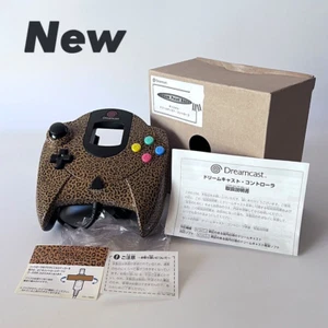 SEGA Dreamcast Controller Leopard HKT-7700 Complete Box Set Limited DC Brand New - Picture 1 of 23