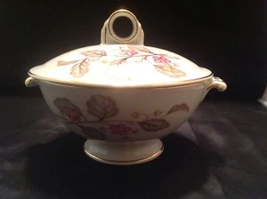 BRISTOL CHINA JAPAN "Citadel Ivory" SUGAR BOWL WITH LID - Picture 1 of 6