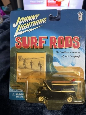 Johnny Lightning 1:64 1933 Ford Delivery Ghostriders White Lightning Surf Rods - image 1 of 4