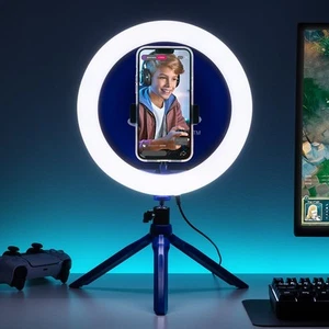 Paladone PlayStation Streaming Light - Anneau lumineux réglable sous licence officielle - Photo 1 sur 3