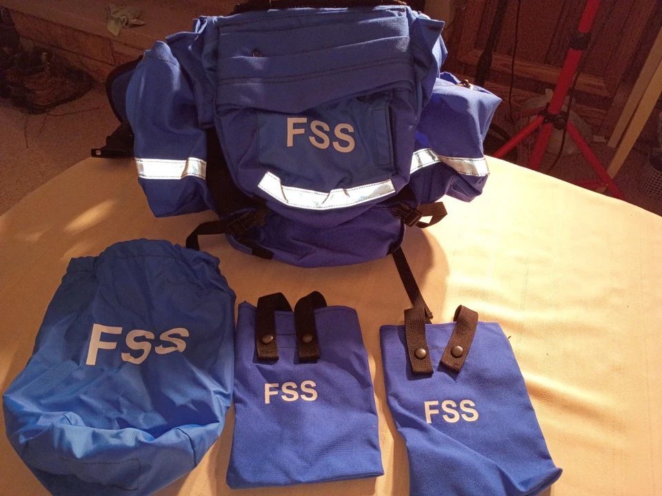 FSS Wildland Firefighter Personal Grande Paquete Azul Foto 1 de 4